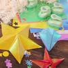 Koundeneko Sparkly Origami Approximately 10 Set of 200 Stylish Pearl Origami Colorful for Paper Thousand DIY Party Handmade Craft Paper, Colors,