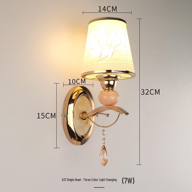 2025 Современный теплый настенный светильник для спальни, гостиной, столовой и лестницы