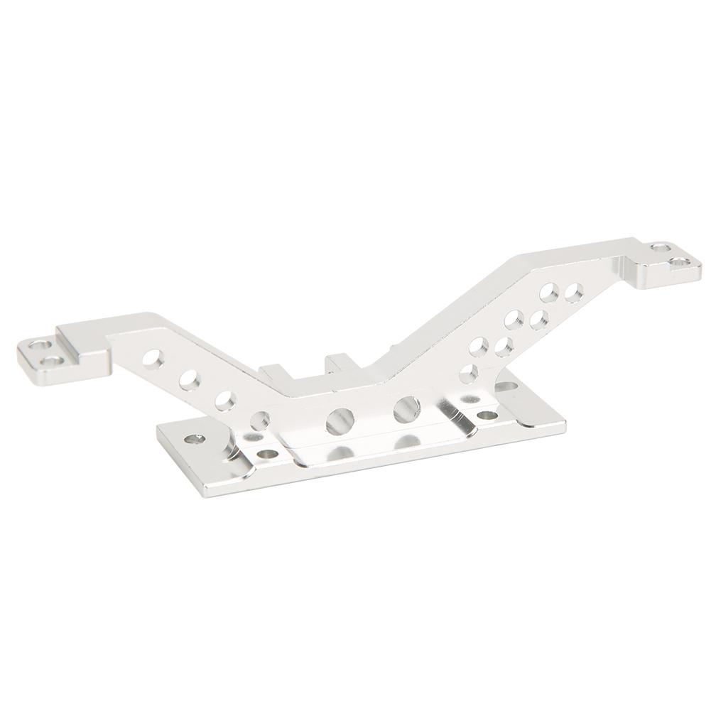 Aluminium Alloy RC Car Front Axle Reinforcement Link Rod Mount Set for Axial SCX10 PartsSilver