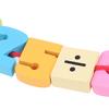 24Pcs Baby Wooden Diy Toy Fruit Animal Stringing Threading Wooden Beads Toy