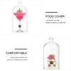 DOITOOL Smoking Cloche Dome Cover Glass Food Cover for Smoke Infuser Smoker Smoking Infusion Plates Bowls and Glasses