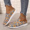 Shoes for Women Spring and Autumn Women's Flats Mixed Colors Round Toe Leopard Print Low-heeled Casual Shoes Women