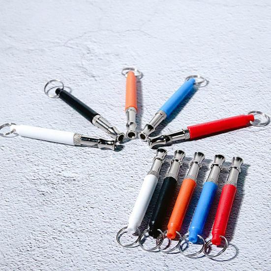 1 шт/2 шт свисток для собак регулируемый ультразвуковой бесшумный свисток для собак со шнурком профессиональный свисток для дрессировки собак, чтобы остановить лай для всех пород собак