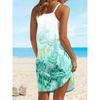 2025 Women's Summer Sleeveless   Print Casual Dress Summer Dress for Holiday Women Clothing