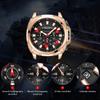 Мужские часы модные спортивные хронографы роскошные водонепроницаемые мужские часы аналоговые кварцевые наручные часы Relogio Masculino