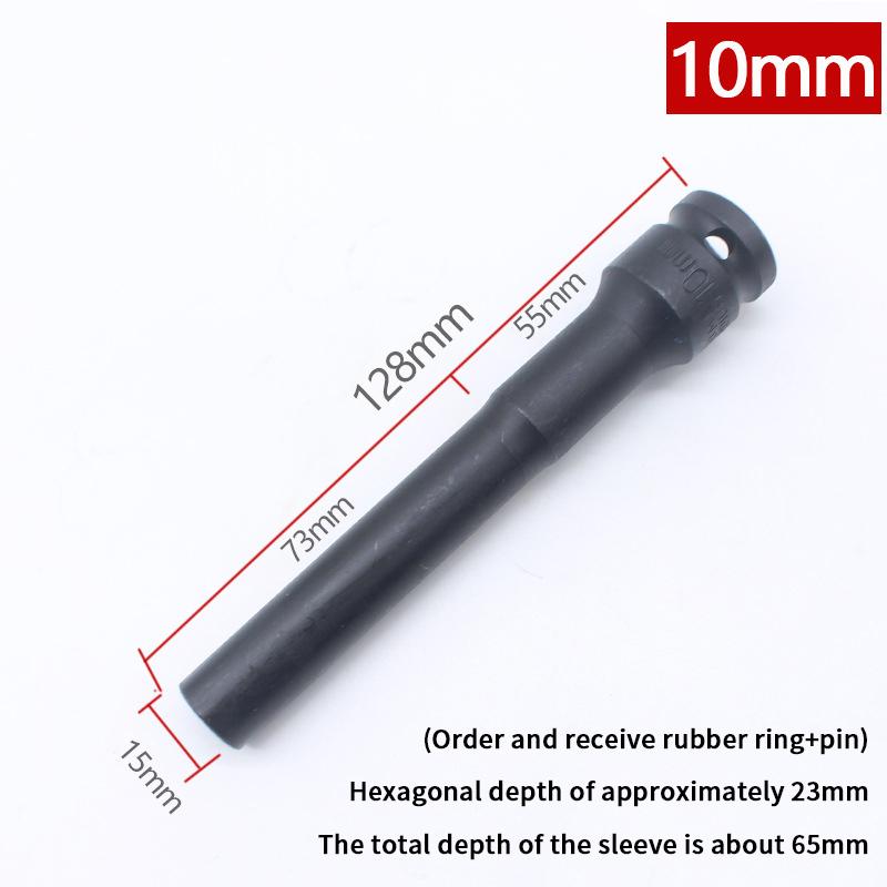 Торцевой гаечный ключ с приводом 1/2 дюйма, шестигранная торцевая головка 8-19 мм, инструменты для снятия шин, адаптер, гаечный ключ, переходник