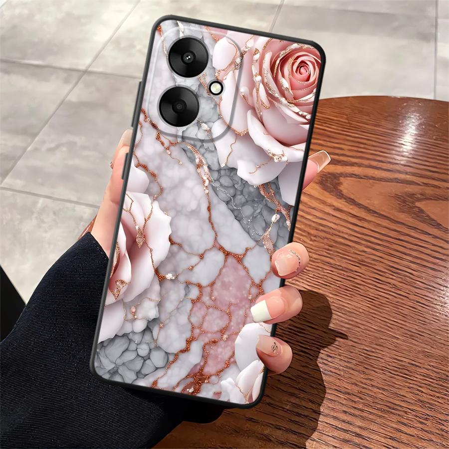 Интересный мраморный чехол для Xiaomi Redmi 9T K60 9A 9C 10 12 K40 K50 Gaming 12C 13C A5 A1 A2 Plus Мягкая задняя крышка телефона