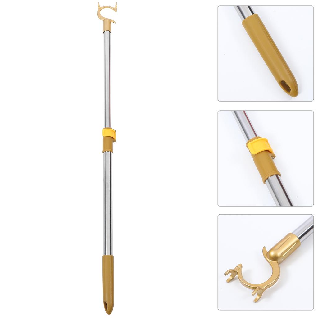 Телескопическая вешалка для одежды, выдвижная штанга, шкаф для одежды для дома, металлическая веревка для белья, алюминиевая мужская