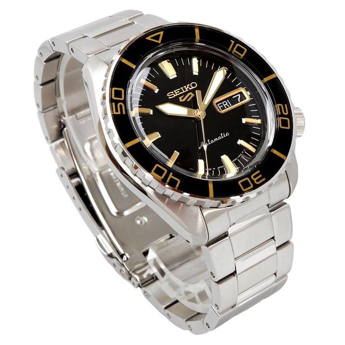 Seiko 5 Sports Часы серии SKX Автоматические SRPK99 Серебристо-черный циферблат