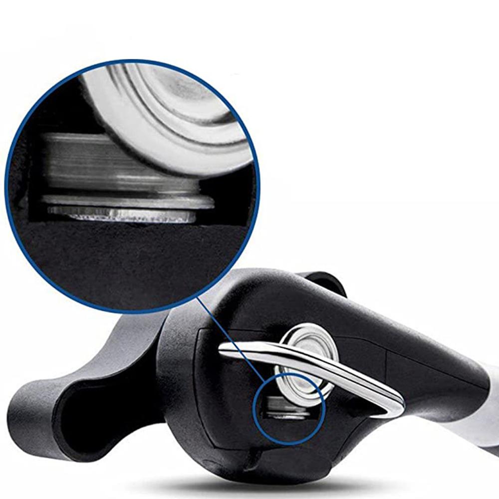 Plastic Hand-actuated Can Opener Safety Kitchen Tools Easy Grip Side Cut Manual Opener for Cans' Lid Kitchen Gadgets