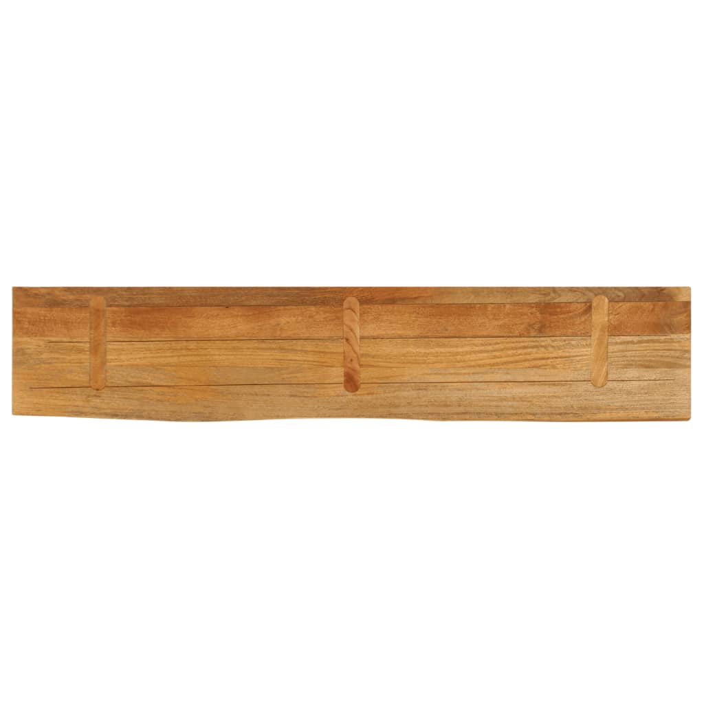Vidaxl Blat Stołu Z Naturalną Krawędzią, 140X40X2,5 Cm, Drewno Mango