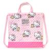Sanrio Стеганая сумка-мешок Hello Kitty с завязками на руку (Разговаривать)