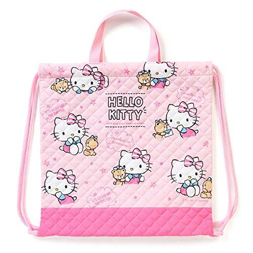 Sanrio Стеганая сумка-мешок Hello Kitty с завязками на руку (Разговаривать)