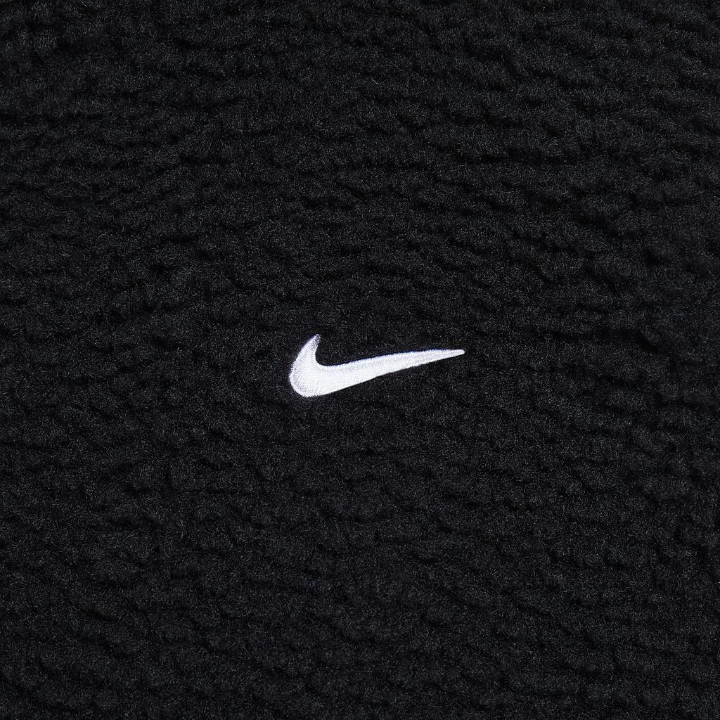 Nike Спортивная одежда Вельветовое покрытие Пальто Женское Черно-белое FV8017-010