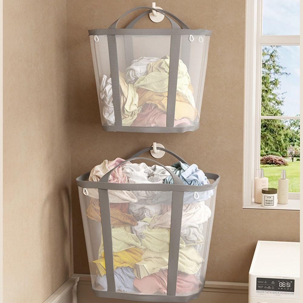 Large Capacity Foldable Laundry Basket Nylon Storage Basket for Children Toy Storage