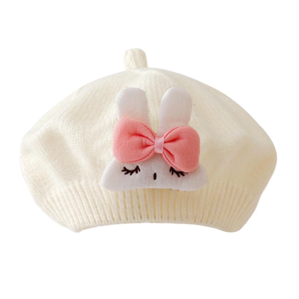 Весна-Осень Бантик Детский Берет Шапка Художник Малыш Принцесса Кепка Художника для Мальчиков Девочек