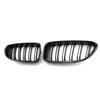 Решетки переднего бампера автомобиля, гоночный гриль для почек для BMW 6 серии F06 F12 F13 2012-2017, сменная решетка с двойной планкой