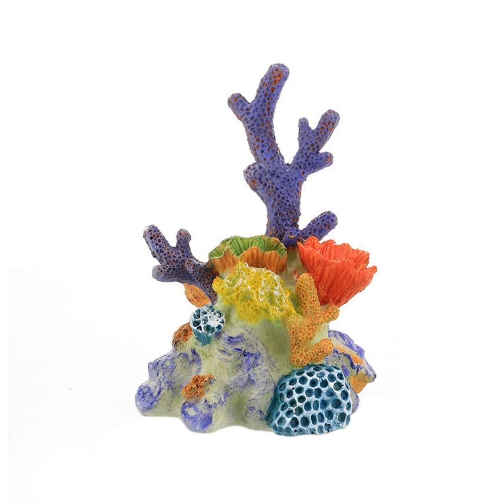 Имитация коралла Ландшафтный дизайн Декорация кораллового рифа Укрытие для рыб и креветок Аквариум