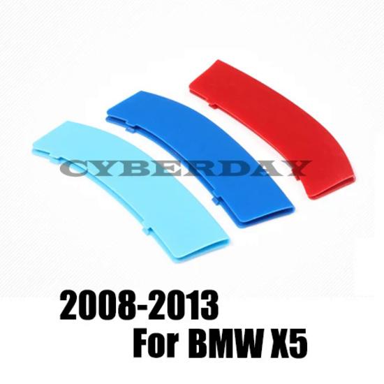 ABS 3 цвета 3D M автомобильная передняя решетка накладка накладка наклейка для автоспорта для BMW E90 E60 F30 F10 X3 F25 X4 F26 X5 X6 аксессуары