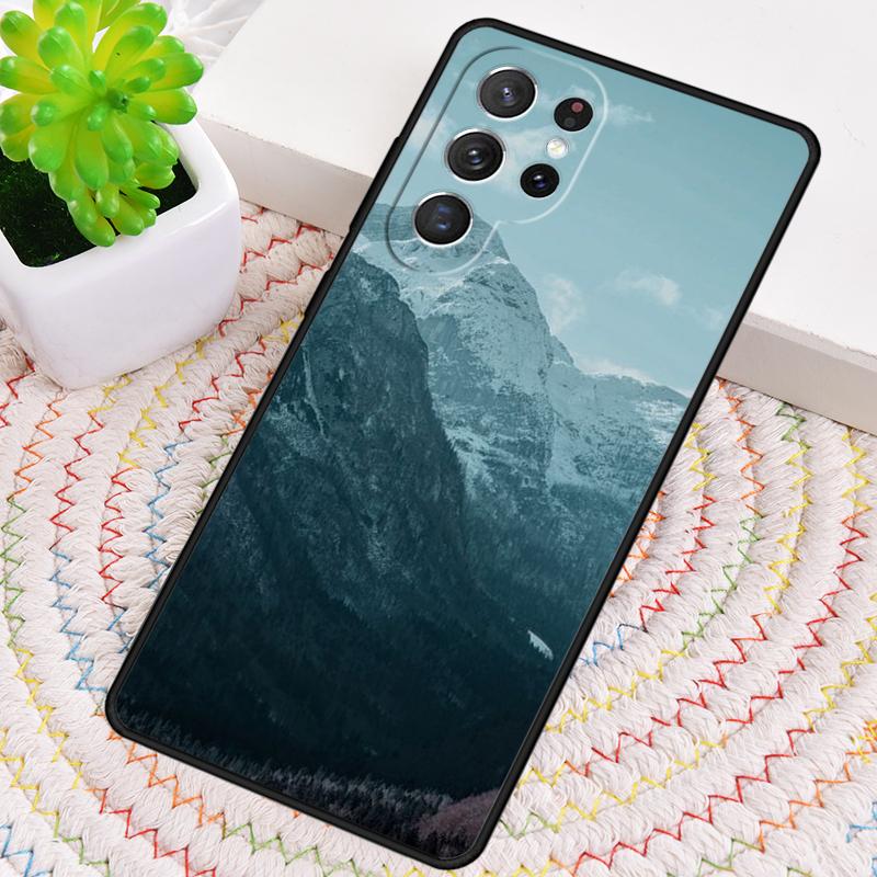 Горы воздушный шар Силиконовый чехол для телефона для Samsung Galaxy note 10 pro S26 S25 S24 S23 S22 S21 Plus S25Ultra Capa Cover