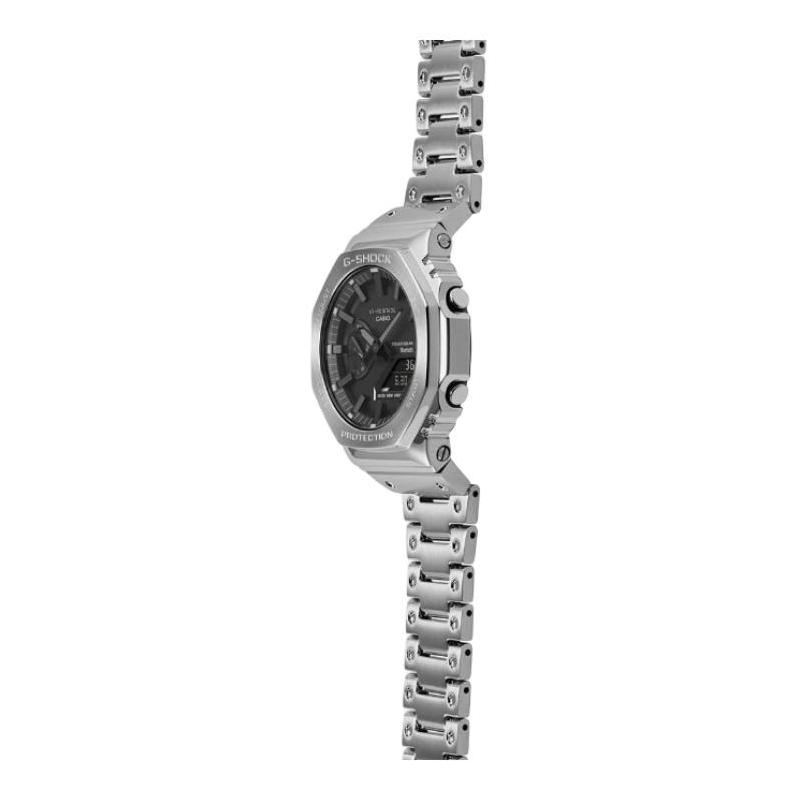 Casio CASIO EDIFICE Серия Business Casual Солнечный Bluetooth Водонепроницаемые Кварцевый механизм Стальной ремешок Японские и корейские часы Мужские часы ECB-2000YD-1APR