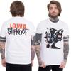Футболка с принтом Iowa Goat Slipknot Хлопок Графическая футболка Унисекс Унисекс Летняя Уличная одежда
