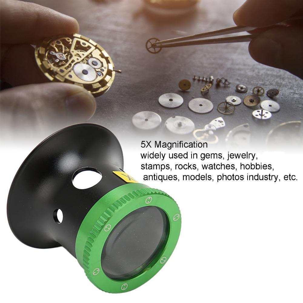 Sapphire Glass Eye Loupe High Hardness Jewelry Magnifier Inspection Magnifier  Jewelry Watch