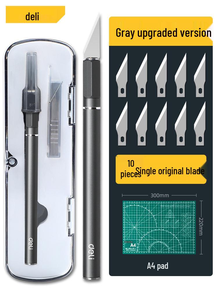 Набор ножей для рукоделия и гравировки Deli Handmade для работы с бумагой, резиновыми штампами и резьбой по дереву.