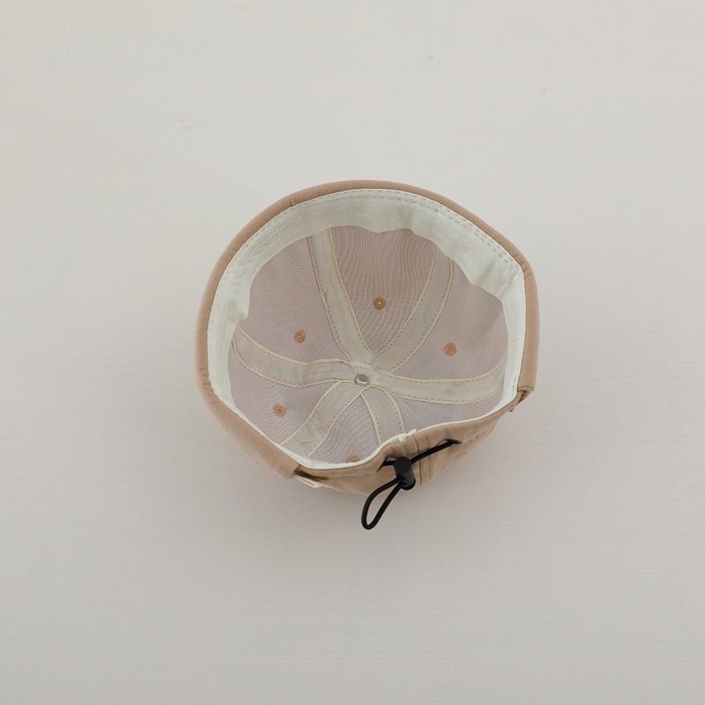 Adjustable Drawstring Kid Brimless Hat Solid Color Hip Hop Cap Vintage Melon Cap Boys Girls