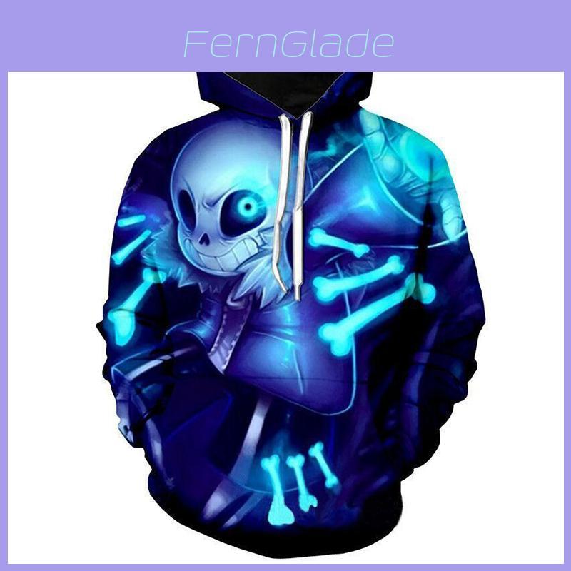 Frisk Cartoon Undertale 3d Print Hoodies Sweatshirt Pullover Sweatshirt Jacket