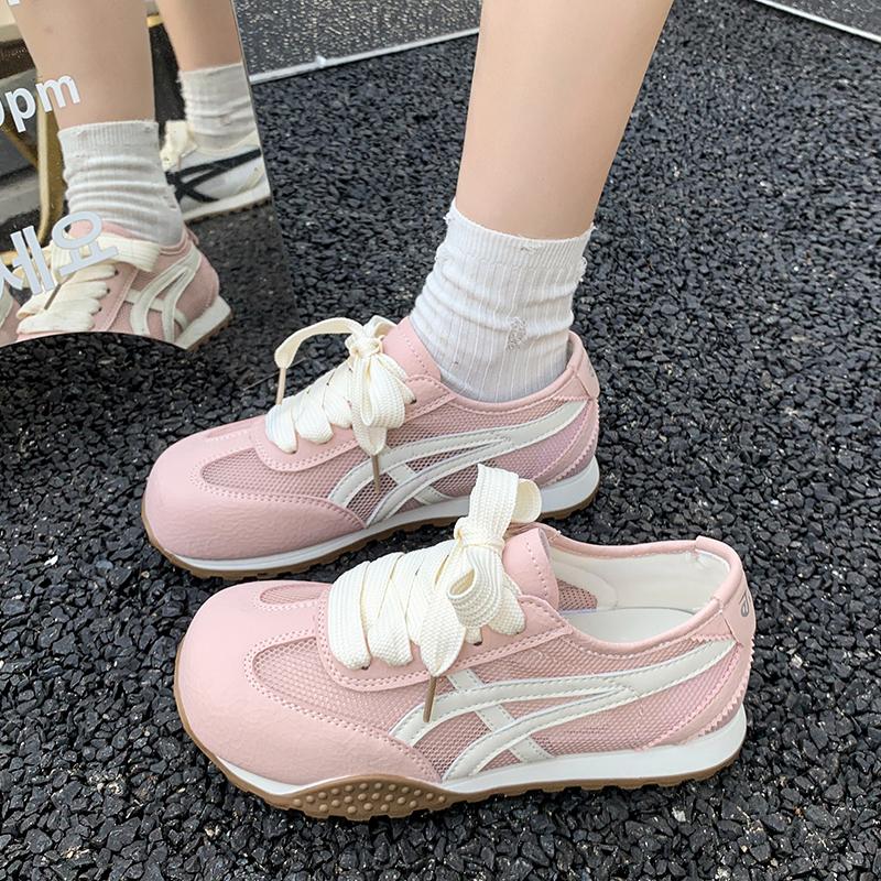 Модные тонкие кроссовки из сетки, 2025 Новые летние универсальные свободные повседневные туфли, дышащие тренировочные кроссовки Agander