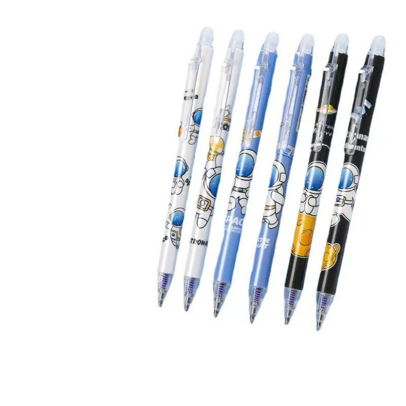 Креативная мультяшная термочувствительная стираемая ручка - 0,5 мм кристально-синяя нейтральная ручка Moresafe для студентов