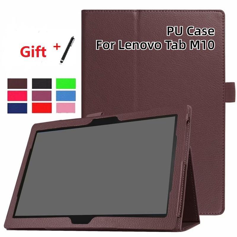 Новый чехол из искусственной кожи для планшета Lenovo Tab M10 HD 2-го поколения TB-X306X x306f, чехол для Lenovo Tab M10 Plus FHD X606F X505X с автоматическим пробуждением и сном
