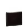 Salvatore Ferragamo Ferragamo Fiamma Leather Compact Wallet Black
