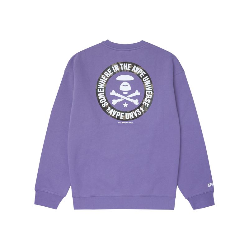 Aape Sweatshirts Men's Crew Neck Moderate Regular AAPSWMA324XXL