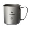 Snow Peak Titanium Single 300ml for Outdoor Camping Mug, Capacity, MG-142, Lightweight,