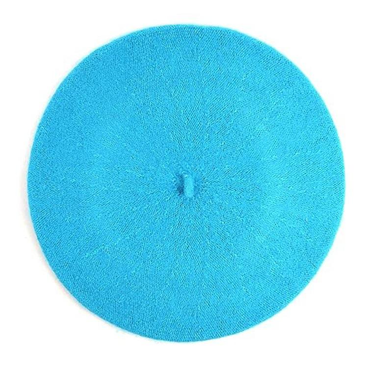 Винтажные шерстяные береты, модные простые однотонные французские шерстяные восьмиугольные береты, осень-зима, классические, стильные, повседневные береты