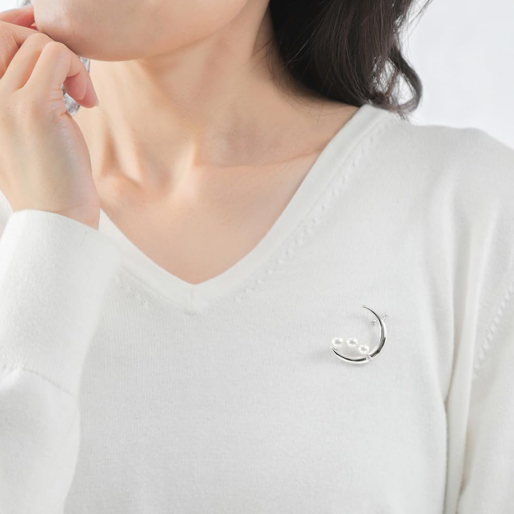 Брошь Moonlight Pearl Brooch Pearl Brooch Женская [Подарочная упаковка]