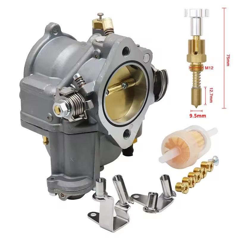 ZSDTRP New Super E Carburetor Shorty Carb For Harley Big Twin or Sportster 11-0420