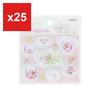 Sun-Star Stationery Наклейка Puni-Shaka, Маленькая Розовая Риру A La Mode Микко, Розовый