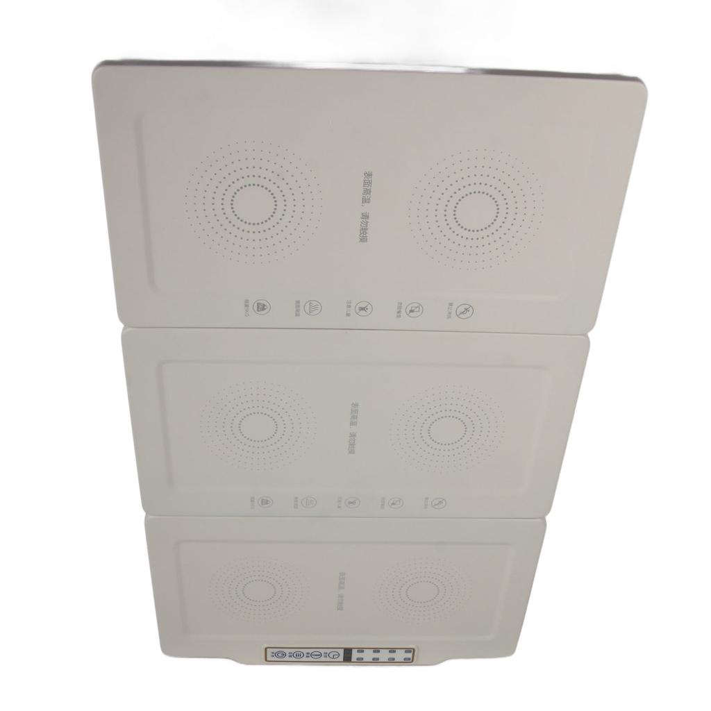 Food Warmer Tray Electric Warming 3 Trays Connect Foldable Detachable Multifunctional for Home