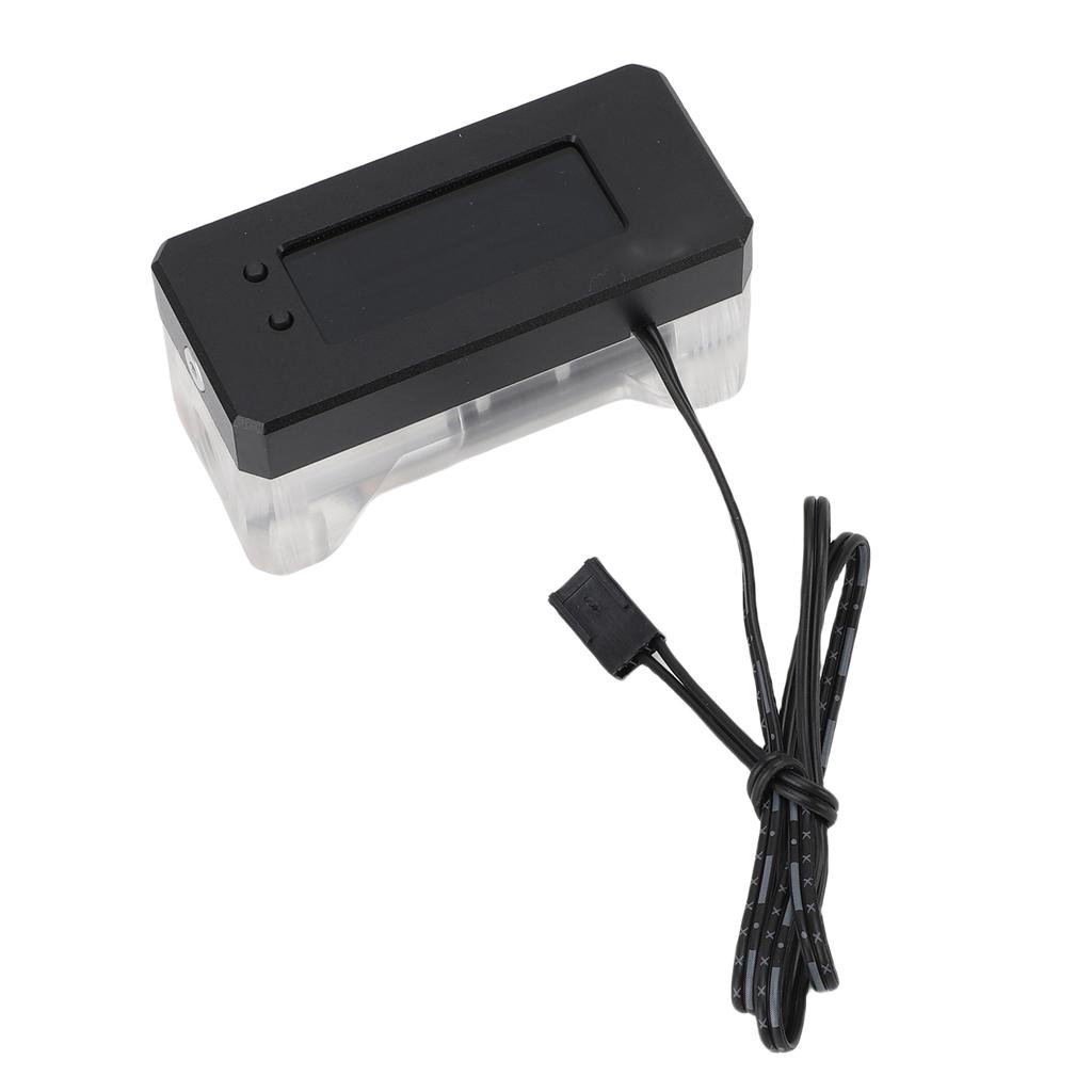 Сигнализация расходомера водяного охлаждения Многофункциональный алюминиевый сплав и акрил Высокая температура Низкие обороты Электронная вода