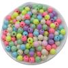 30-500 шт 4-14 мм конфетного цвета круглые свободные бусины DIY ювелирные аксессуары для ожерелья браслета изготовление ювелирных изделий