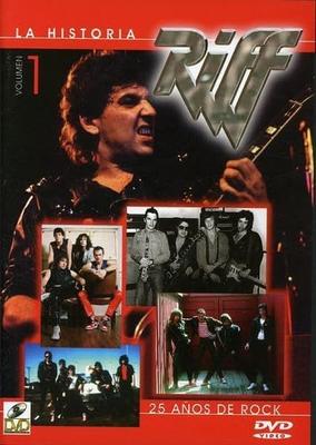 DVD RIFF - LA HISTORIA 25 ANOS DE ROCK VOL 1 Использован не японский рок