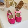 Детские туфли для девочек Hazel Flat Pink-Y885