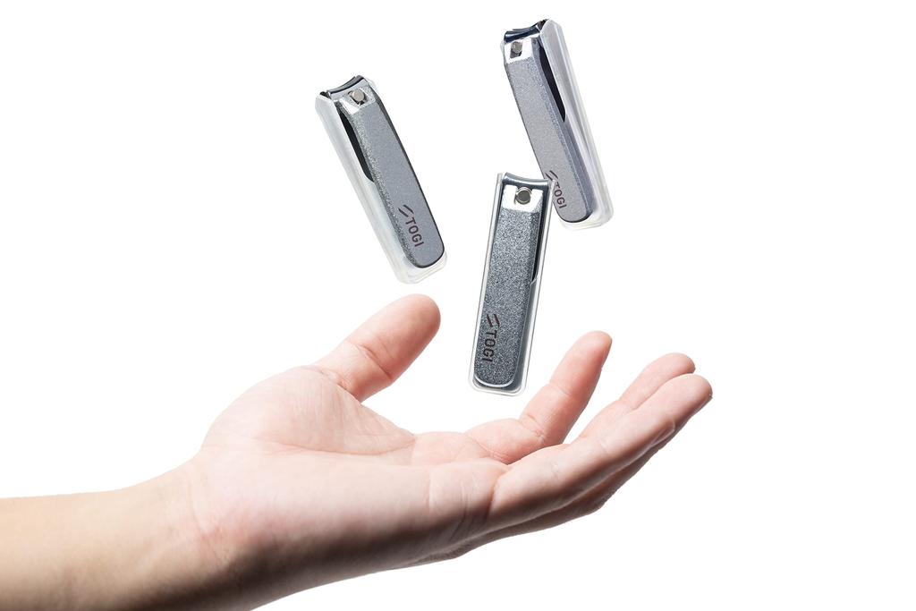 Made In Japan High Quality Nail Clippers Sharp Sharpness Like a Famous Sword Nail Clippers Gift TOGI Silver [Seki City] [Blacksmith Craftsmanship]