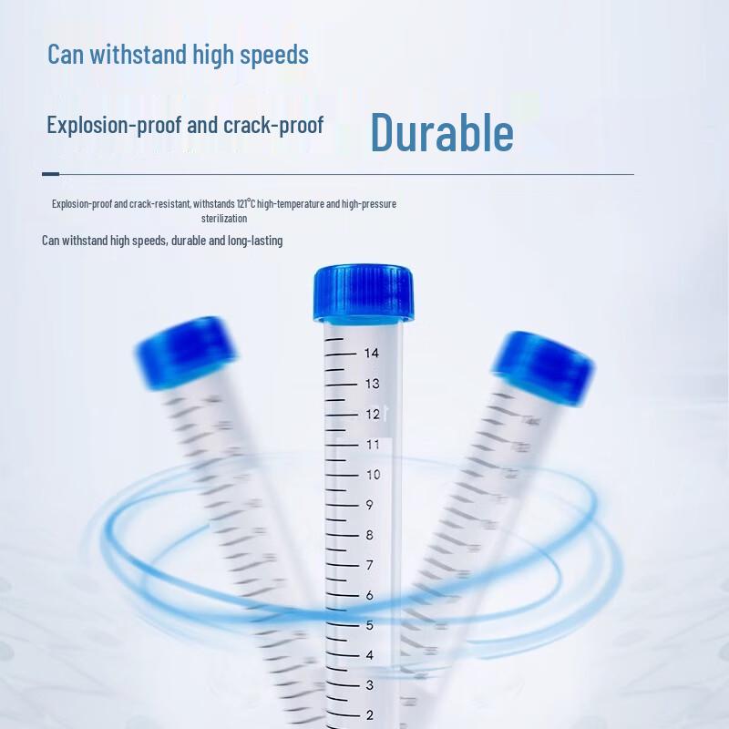 LICHEN Plastic Centrifuge Tube with Screw Cap