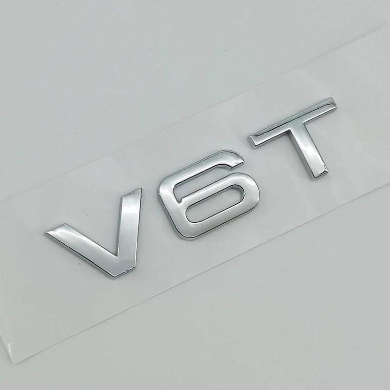 2026 3D ABS Наклейка на Автомобиль TDI TFSI V6T V8T V10 W12 Логотип Шильдик Значок на Багажник Наклейка Для Audi A3 A4 A5 A6 A8 Q3 Q4 Q5 Q6 Q7 Q8 Аксессуары