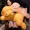 Dog Sweater Lying Plush Toy Cartoon Stuffed Animal Doll Back Cushion Decoration