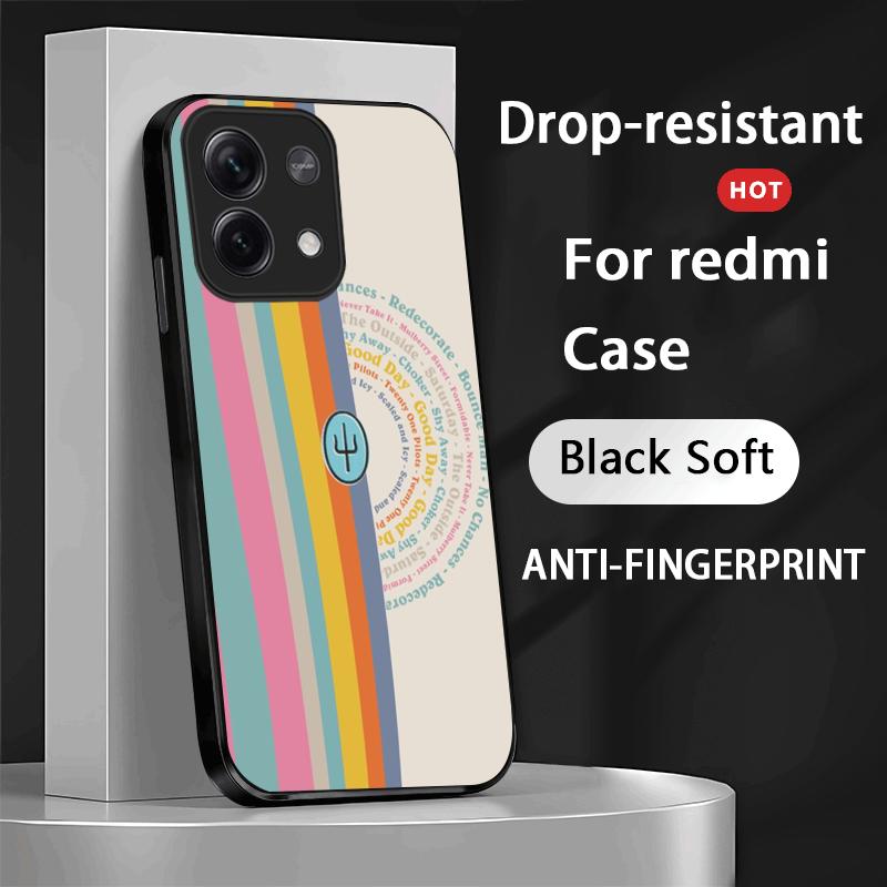 Крутой чехол для телефона 21-one pilot для Xiaomi Redmi Note 13, 12, 11, 10 Pro Plus S, 5G, 12S, Мягкий черный чехол для телефона
